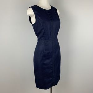 Brooks Brothers Navy Sheath Dress